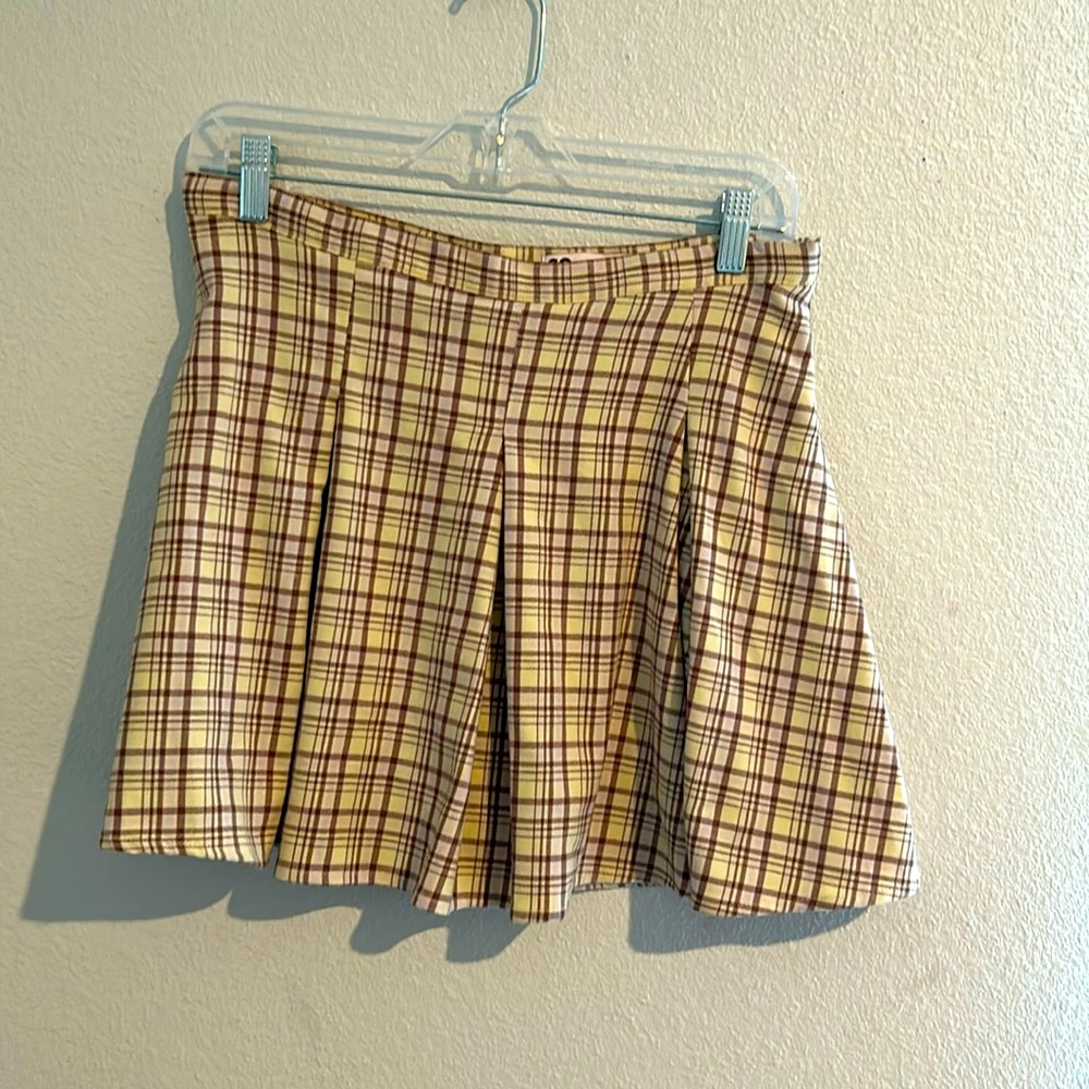 yellow sonoma skirt